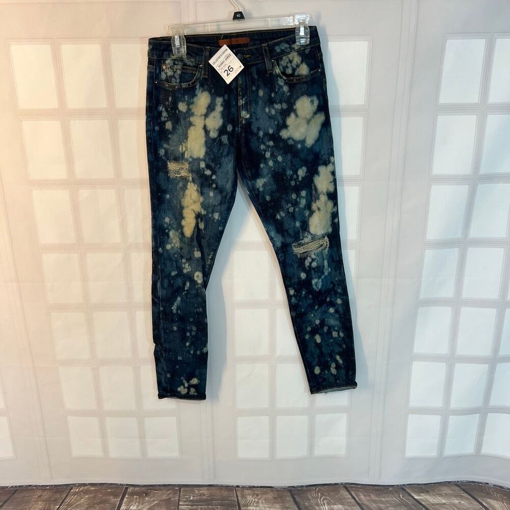 Joe’s Jeans NWT Blue Collector’s Edition Distressed Skinny Ankle Jeans Size 26